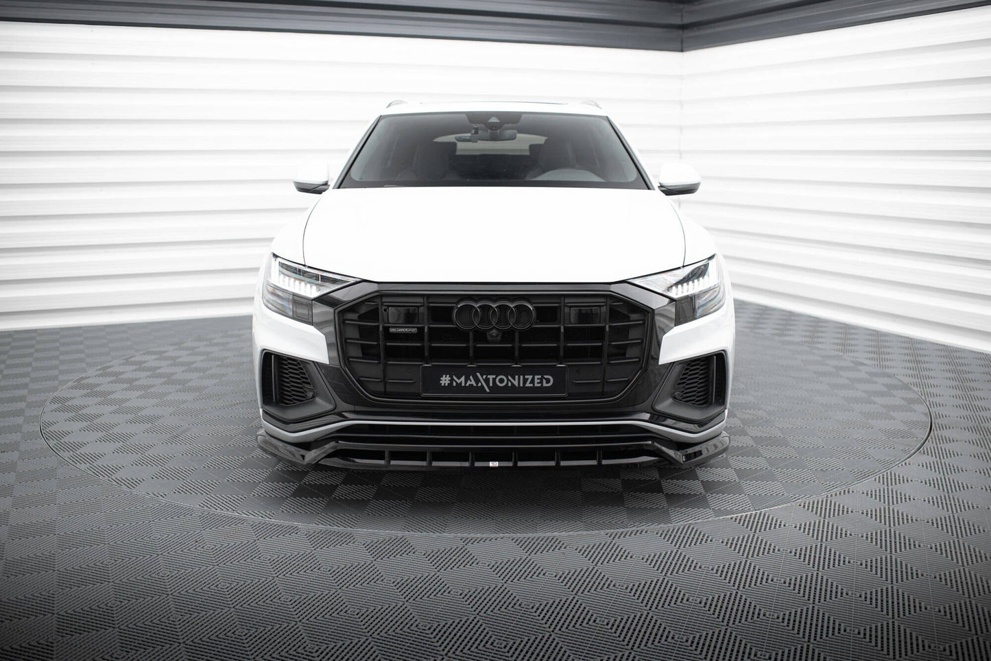 Audi Q8 4M S-Line - Frontspoiler - Frontlippe V.2 Maxton Design 