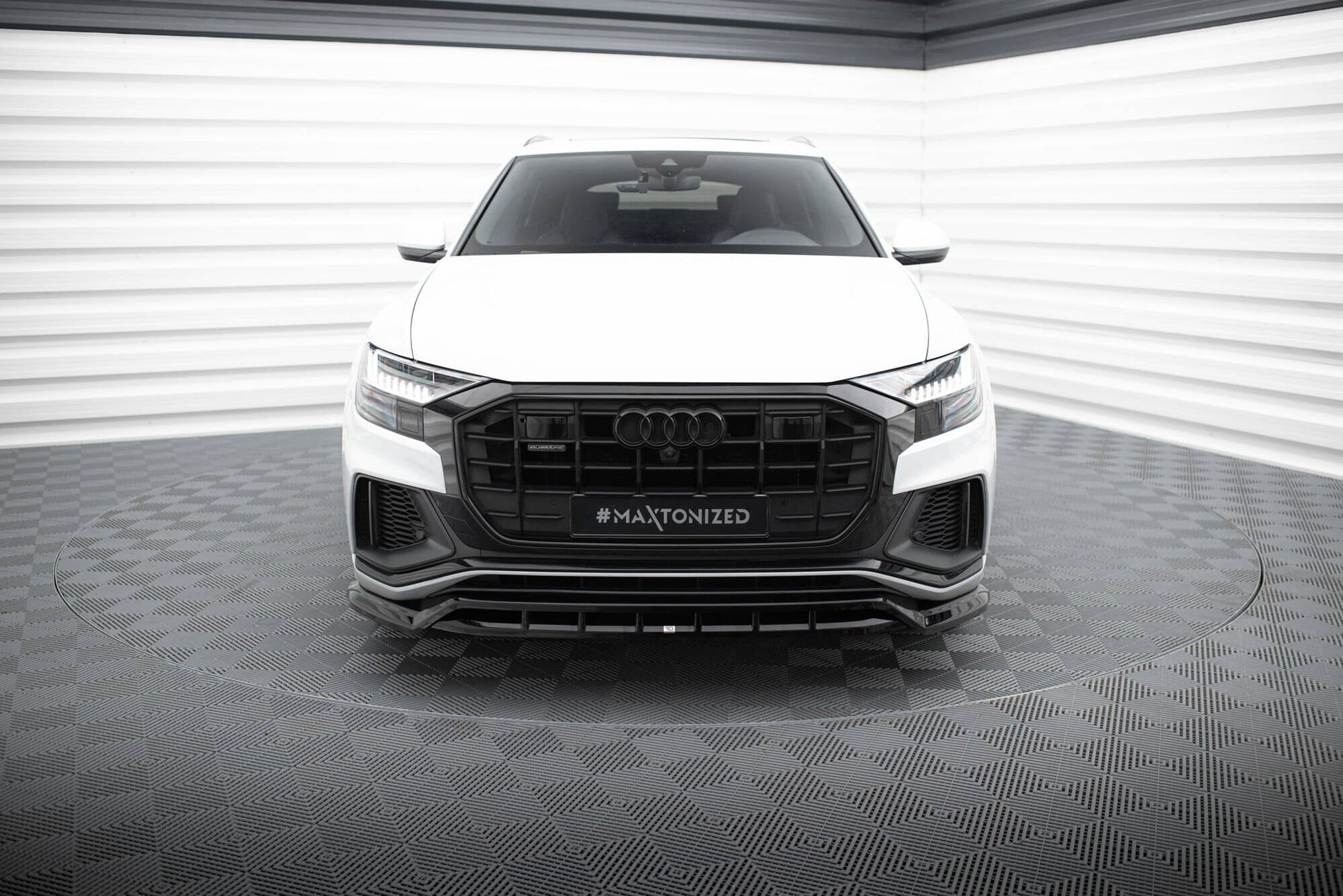 Audi Q8 4M S-Line - Frontspoiler - Frontlippe V.2 Maxton Design 
