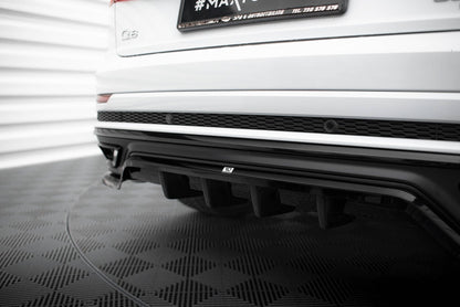 Audi Q8 4M S-Line - Heck Ansatz Maxton Design 