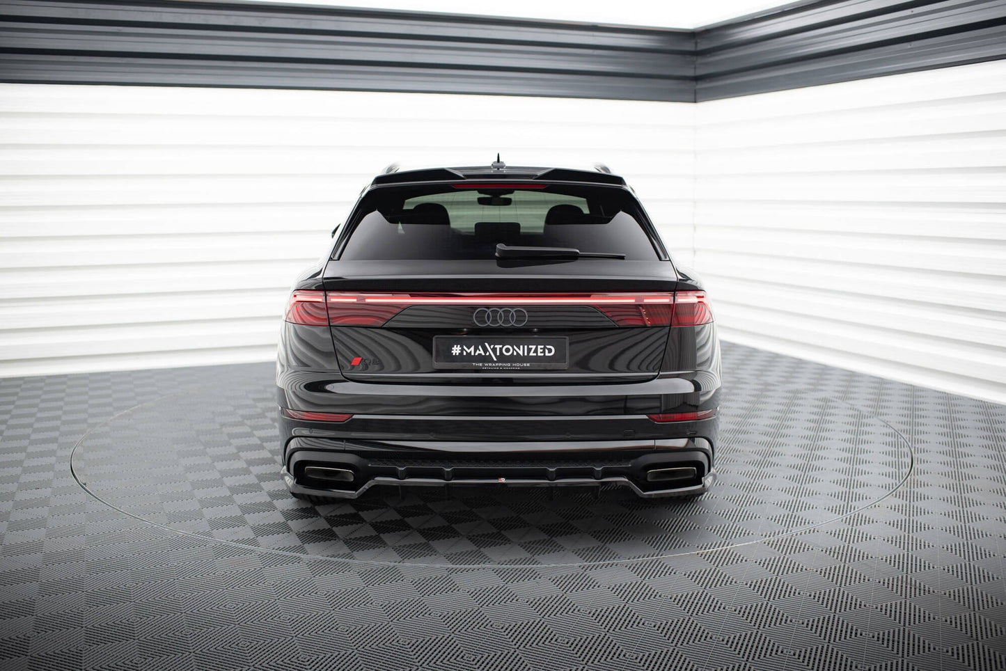 Audi Q8 4M S-Line - Heck Ansatz V.1 Maxton Design 