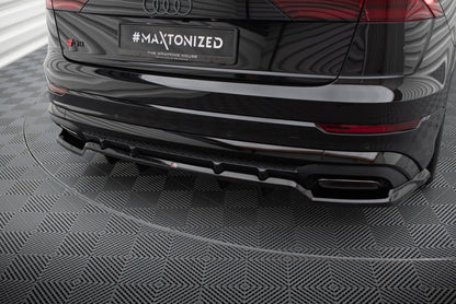 Audi Q8 4M S-Line - Heck Ansatz V.1 Maxton Design 