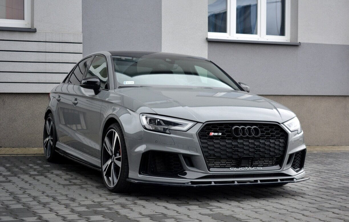 Audi RS3 8V Facelift Limousine Frontspoiler - Frontlippe V.1 Maxton Design 