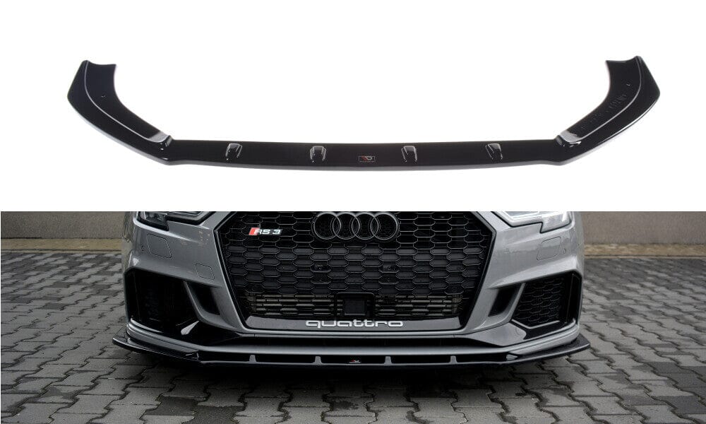 Audi RS3 8V Facelift Limousine Frontspoiler - Frontlippe V.1 Maxton Design 