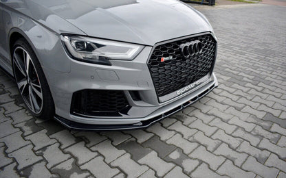 Audi RS3 8V Facelift Limousine Frontspoiler - Frontlippe V.1 Maxton Design 