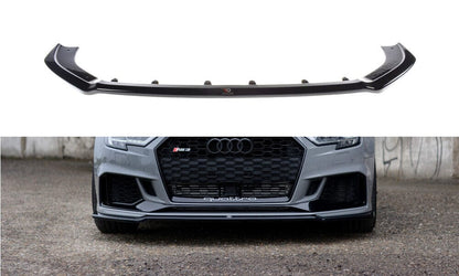 Audi RS3 8V Facelift Limousine Frontspoiler - Frontlippe V.2 Maxton Design 