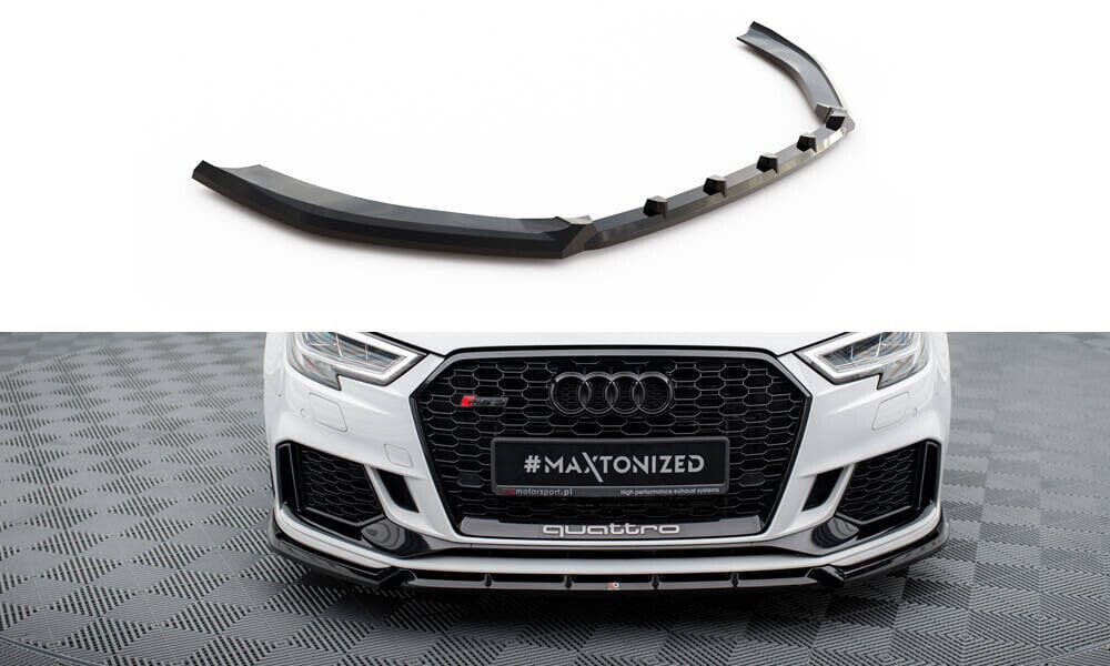 Audi RS3 8V Facelift Limousine Frontspoiler - Frontlippe V.3 Maxton Design 