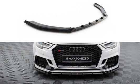Audi RS3 8V Facelift Limousine Frontspoiler - Frontlippe V.3 Maxton Design 