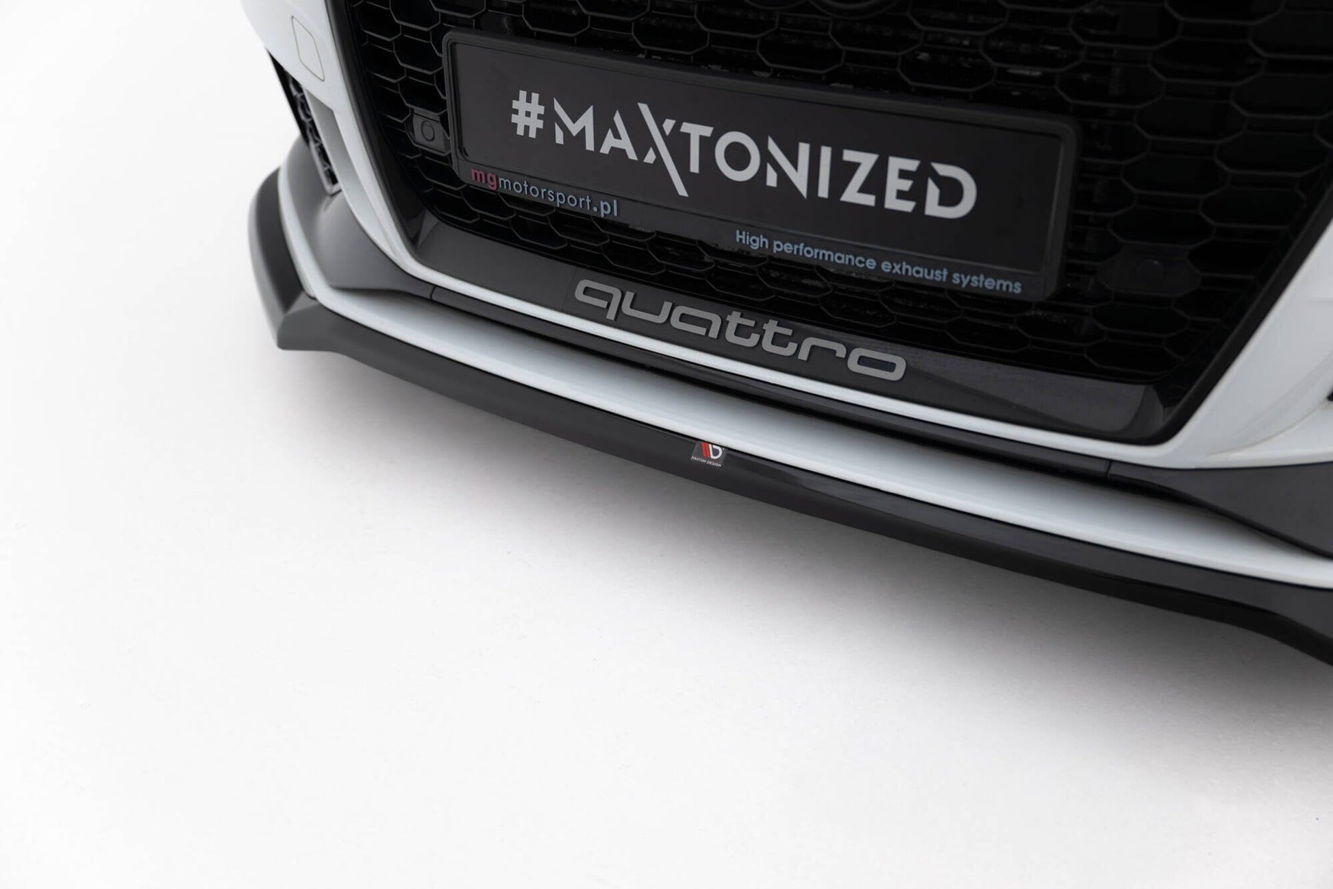 Audi RS3 8V Facelift Limousine Frontspoiler - Frontlippe V.4 Maxton Design 