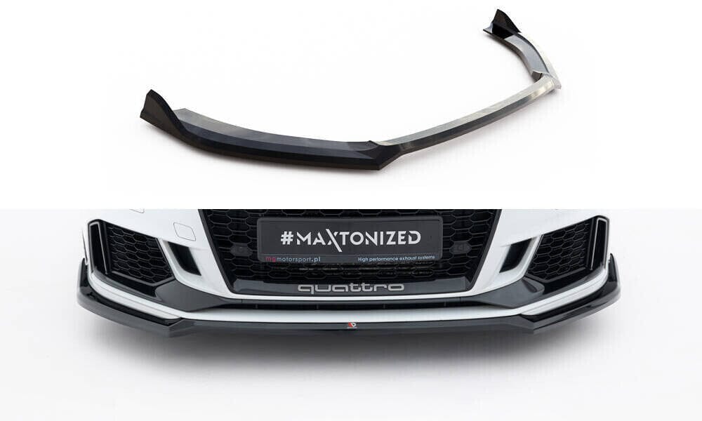 Audi RS3 8V Facelift Limousine Frontspoiler - Frontlippe V.4 Maxton Design 