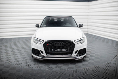 Audi RS3 8V Facelift Limousine Frontspoiler - Frontlippe V.5 Maxton Design 