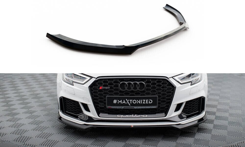 Audi RS3 8V Facelift Limousine Frontspoiler - Frontlippe V.5 Maxton Design 