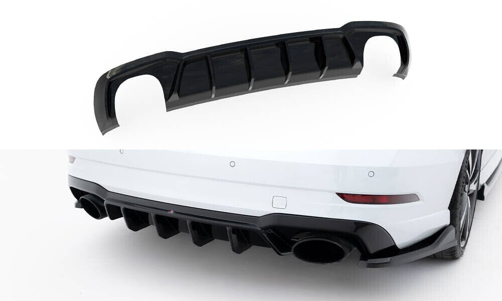 Audi RS3 8V Facelift Limousine Heck Diffusor Maxton Design 