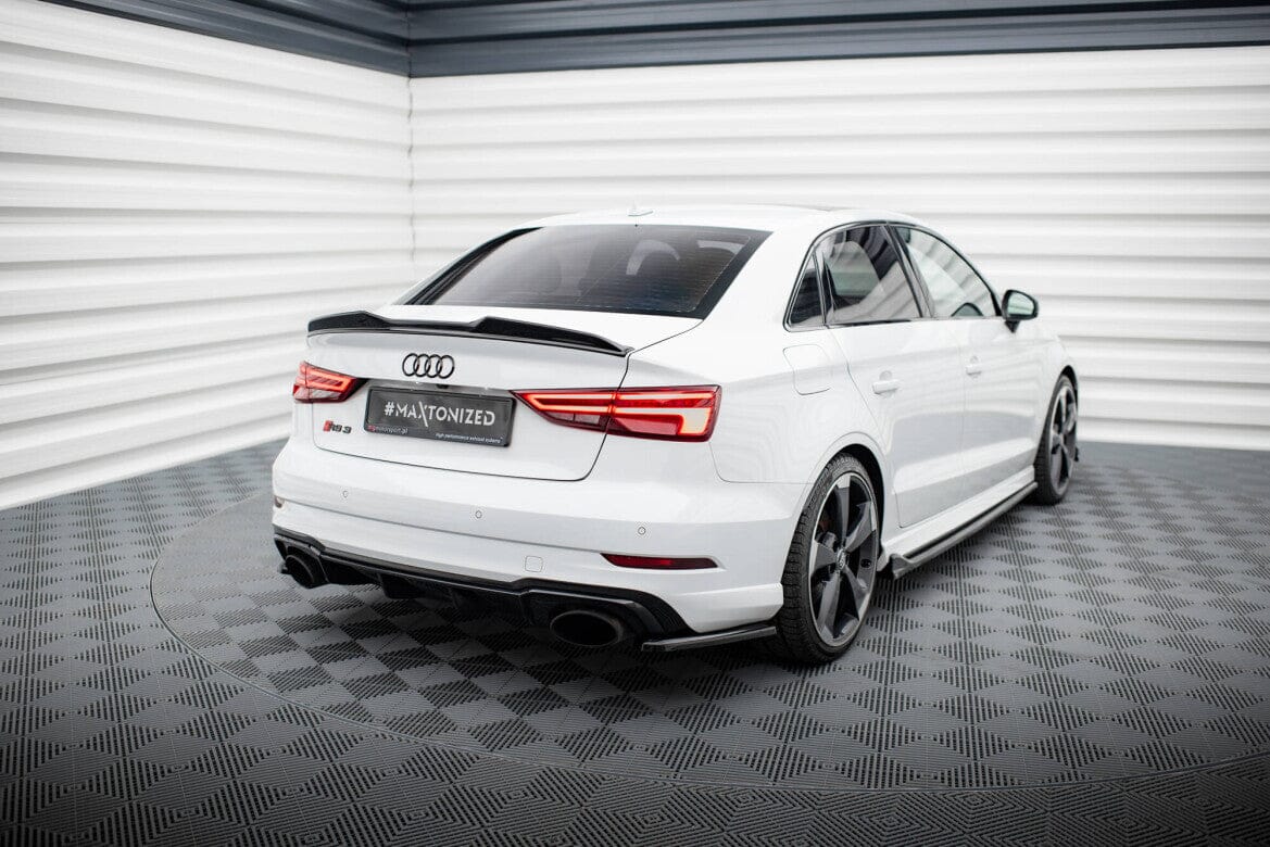 Audi RS3 8V Facelift Limousine Heck Flaps V.2 Maxton Design 