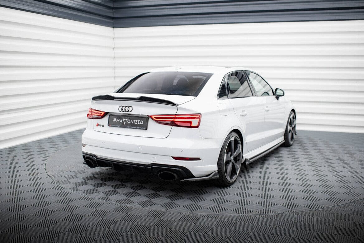 Audi RS3 8V Facelift Limousine Heck Flaps V.3 Maxton Design 