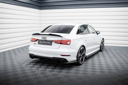 Audi RS3 8V Facelift Limousine Heck Flaps V.3 Maxton Design 