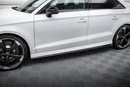 Audi RS3 8V Facelift Limousine Seitenschweller V.2 Maxton Design 