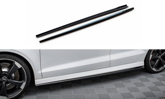 Audi RS3 8V Facelift Limousine Seitenschweller V.2 Maxton Design 
