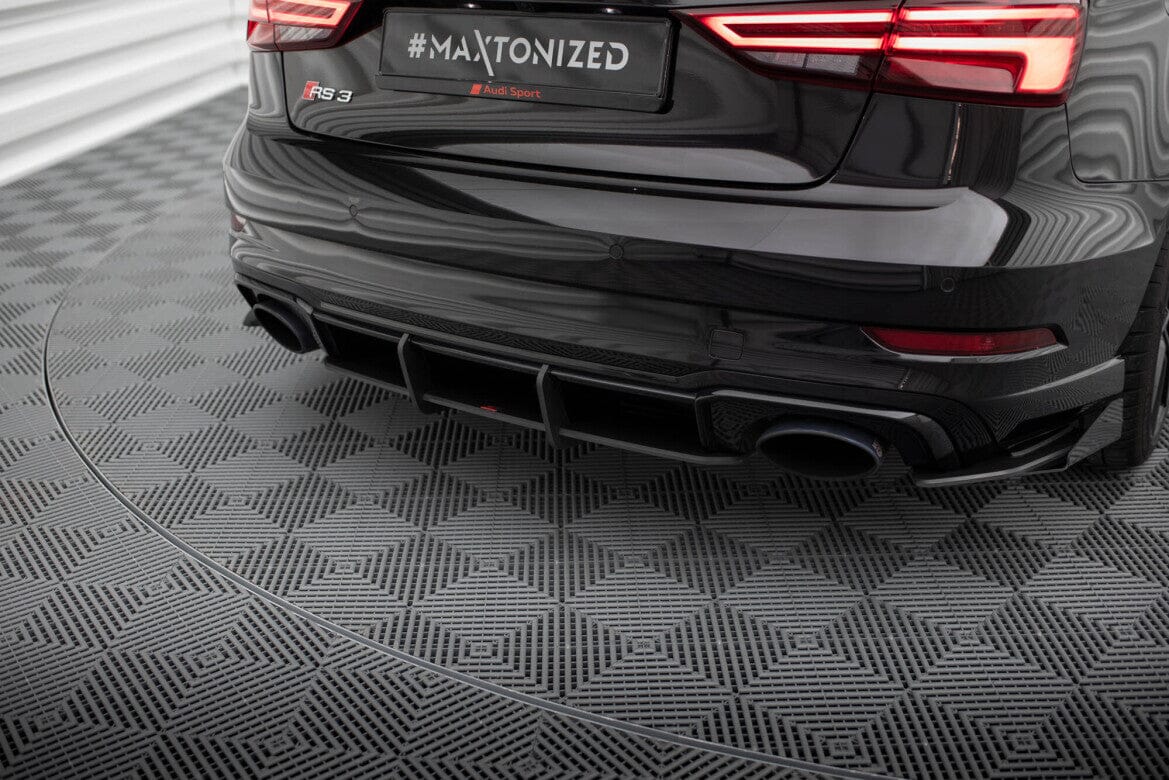 Audi RS3 8V Facelift Limousine Street Pro Heckschürze V.1 Maxton Design 