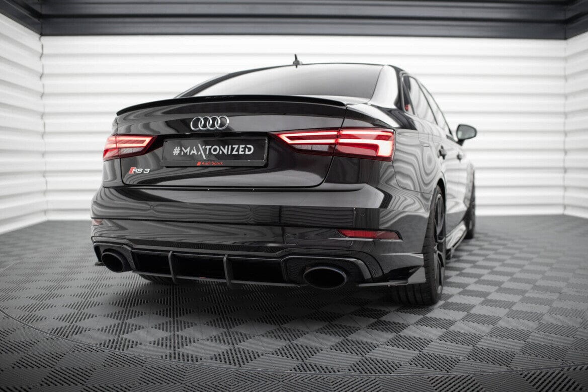 Audi RS3 8V Facelift Limousine Street Pro Heckschürze V.1 Maxton Design 