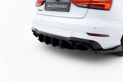 Audi RS3 8V Facelift Limousine Street Pro Heckschürze V.2 Maxton Design 