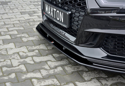 Audi RS3 8V Facelift Sportback Frontspoiler - Frontlippe V.1 Maxton Design 