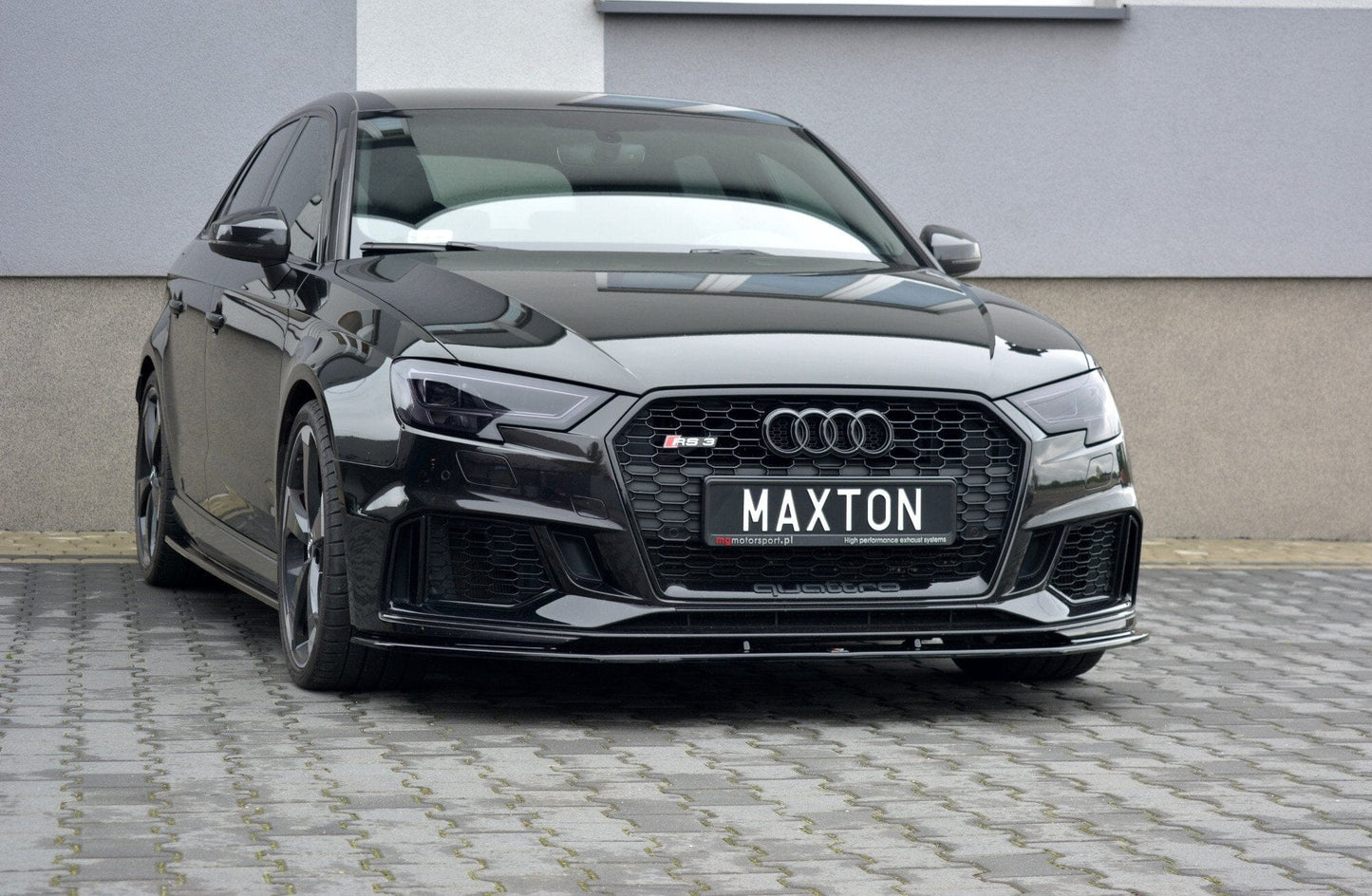Audi RS3 8V Facelift Sportback Frontspoiler - Frontlippe V.1 Maxton Design 