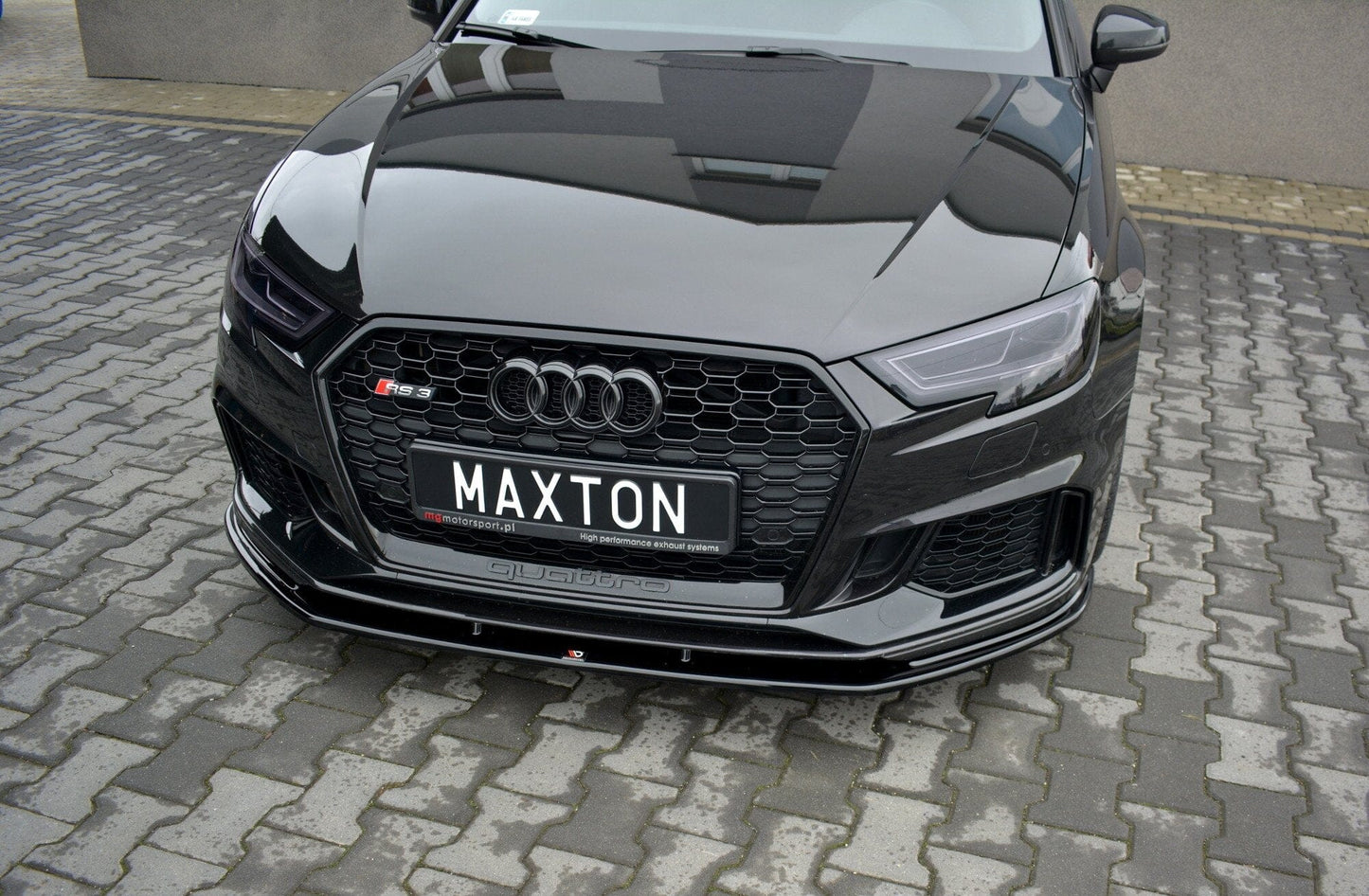 Audi RS3 8V Facelift Sportback Frontspoiler - Frontlippe V.1 Maxton Design 