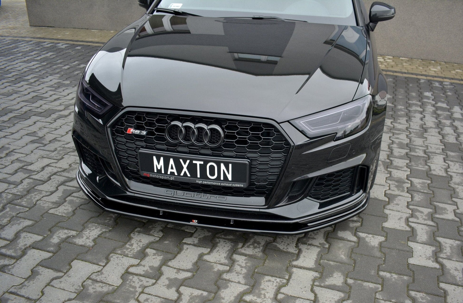 Audi RS3 8V Facelift Sportback Frontspoiler - Frontlippe V.1 Maxton Design 