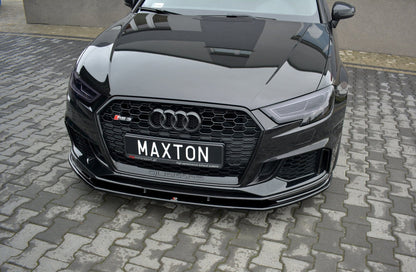 Audi RS3 8V Facelift Sportback Frontspoiler - Frontlippe V.1 Maxton Design 