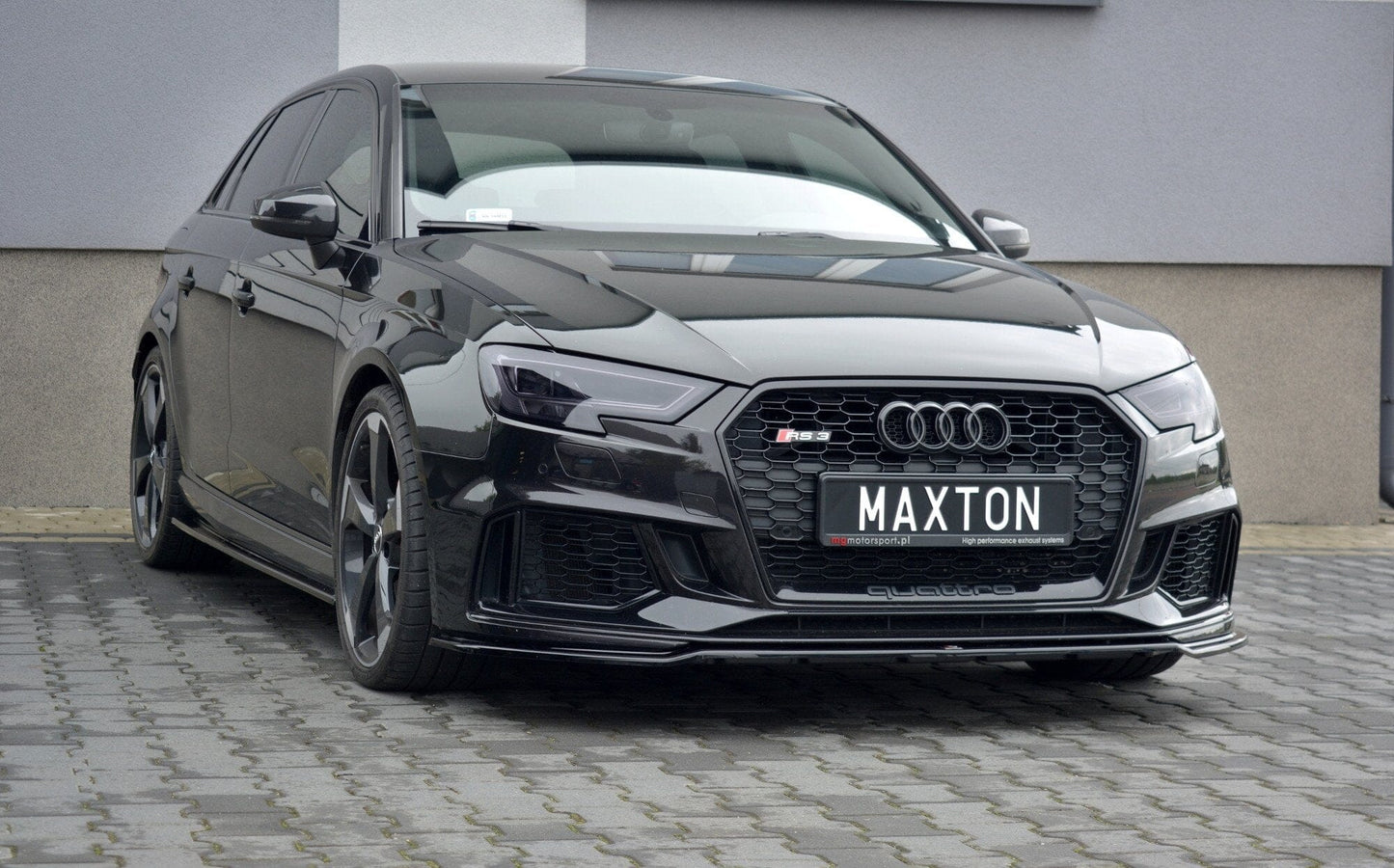 Audi RS3 8V Facelift Sportback Frontspoiler - Frontlippe V.2 Maxton Design 