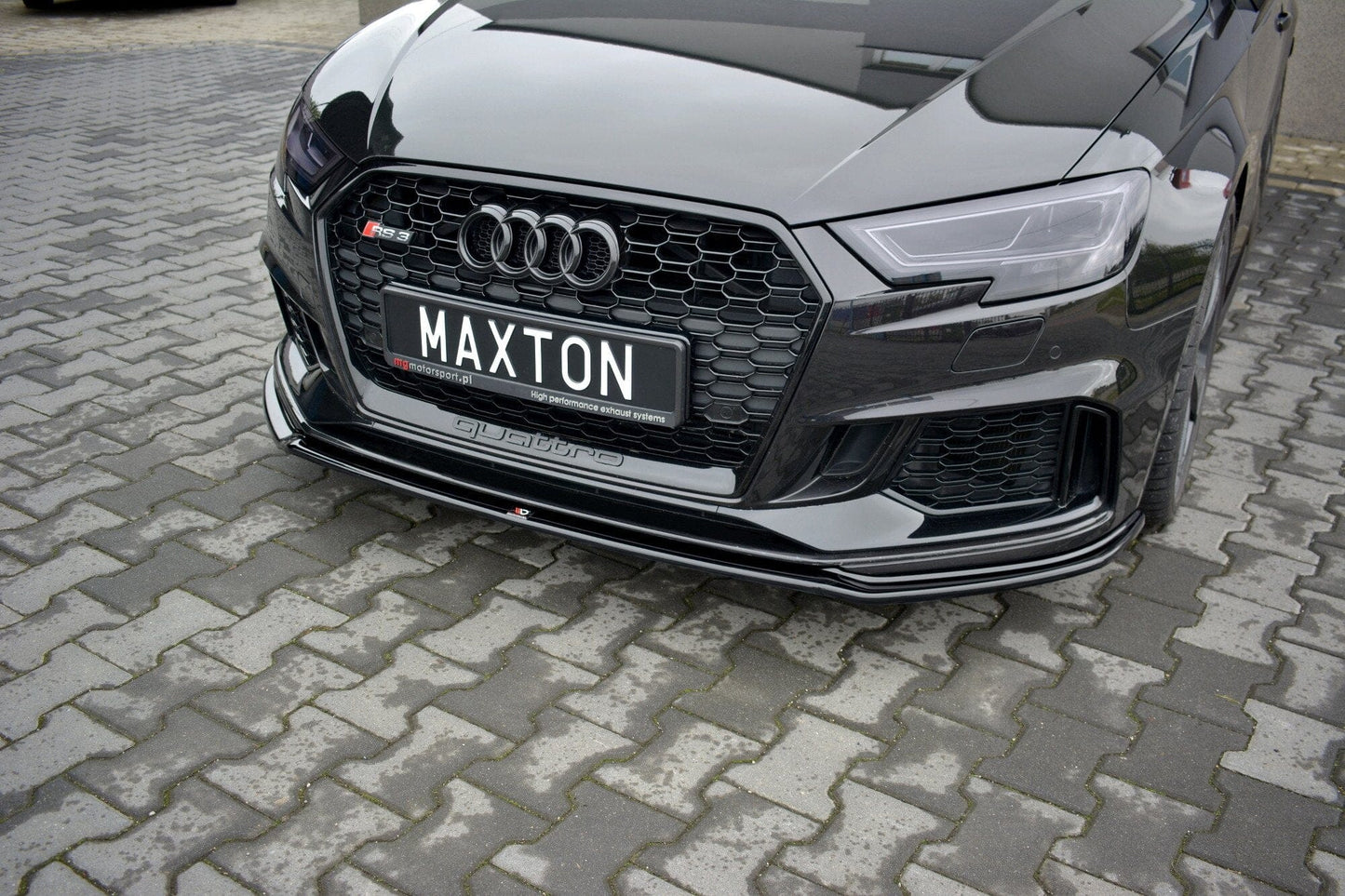 Audi RS3 8V Facelift Sportback Frontspoiler - Frontlippe V.2 Maxton Design 