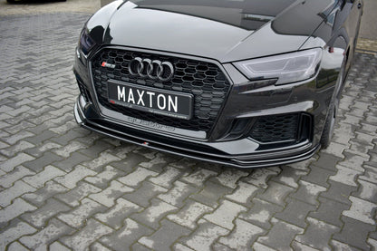 Audi RS3 8V Facelift Sportback Frontspoiler - Frontlippe V.2 Maxton Design 