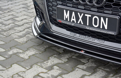 Audi RS3 8V Facelift Sportback Frontspoiler - Frontlippe V.2 Maxton Design 