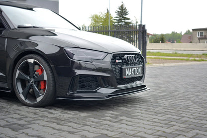 Audi RS3 8V Facelift Sportback Frontspoiler - Frontlippe V.2 Maxton Design 