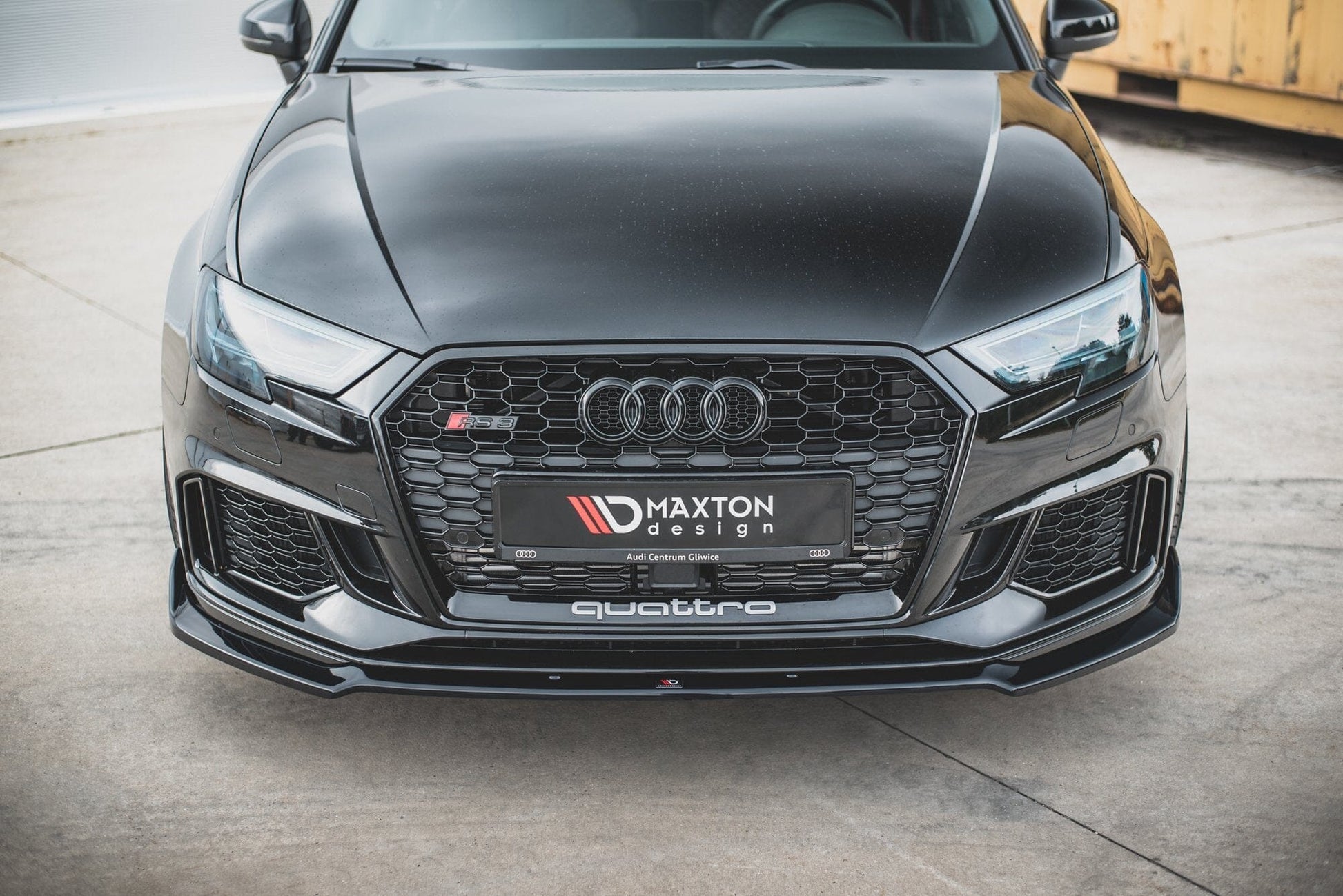Audi RS3 8V Facelift Sportback Frontspoiler - Frontlippe V.3 Maxton Design 