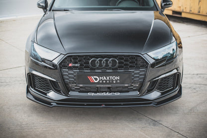 Audi RS3 8V Facelift Sportback Frontspoiler - Frontlippe V.3 Maxton Design 