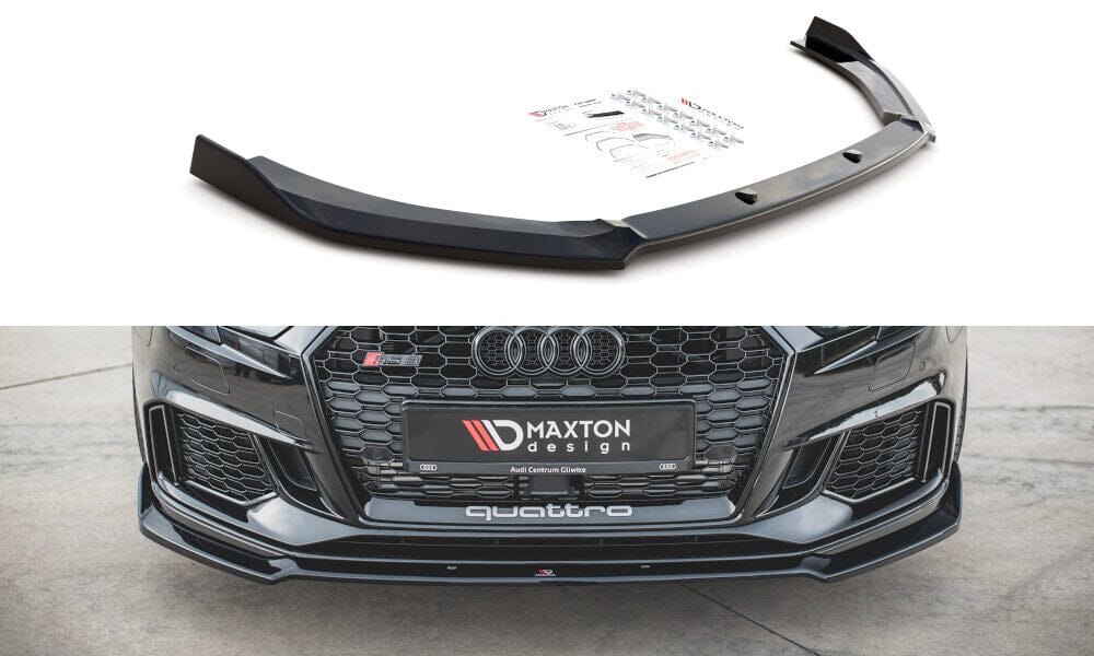 Audi RS3 8V Facelift Sportback Frontspoiler - Frontlippe V.3 Maxton Design 