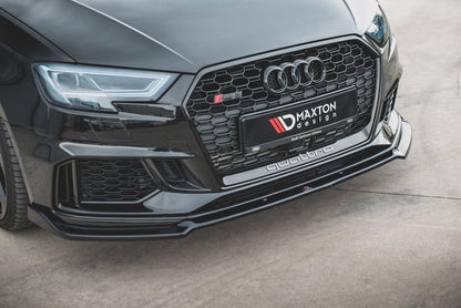 Audi RS3 8V Facelift Sportback Frontspoiler - Frontlippe V.3 Maxton Design 