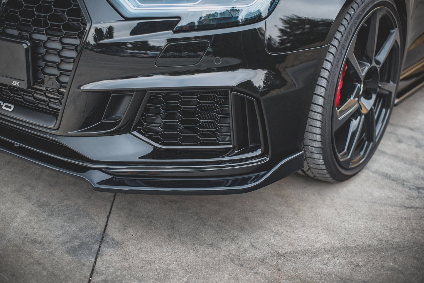 Audi RS3 8V Facelift Sportback Frontspoiler - Frontlippe V.3 Maxton Design 