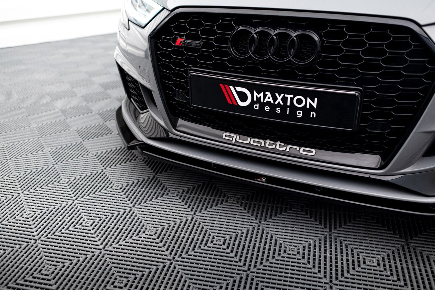 Audi RS3 8V Facelift Sportback Frontspoiler - Frontlippe V.4 Maxton Design 