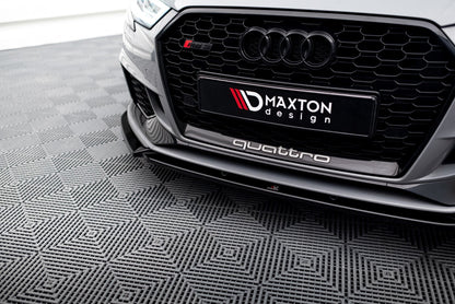 Audi RS3 8V Facelift Sportback Frontspoiler - Frontlippe V.4 Maxton Design 