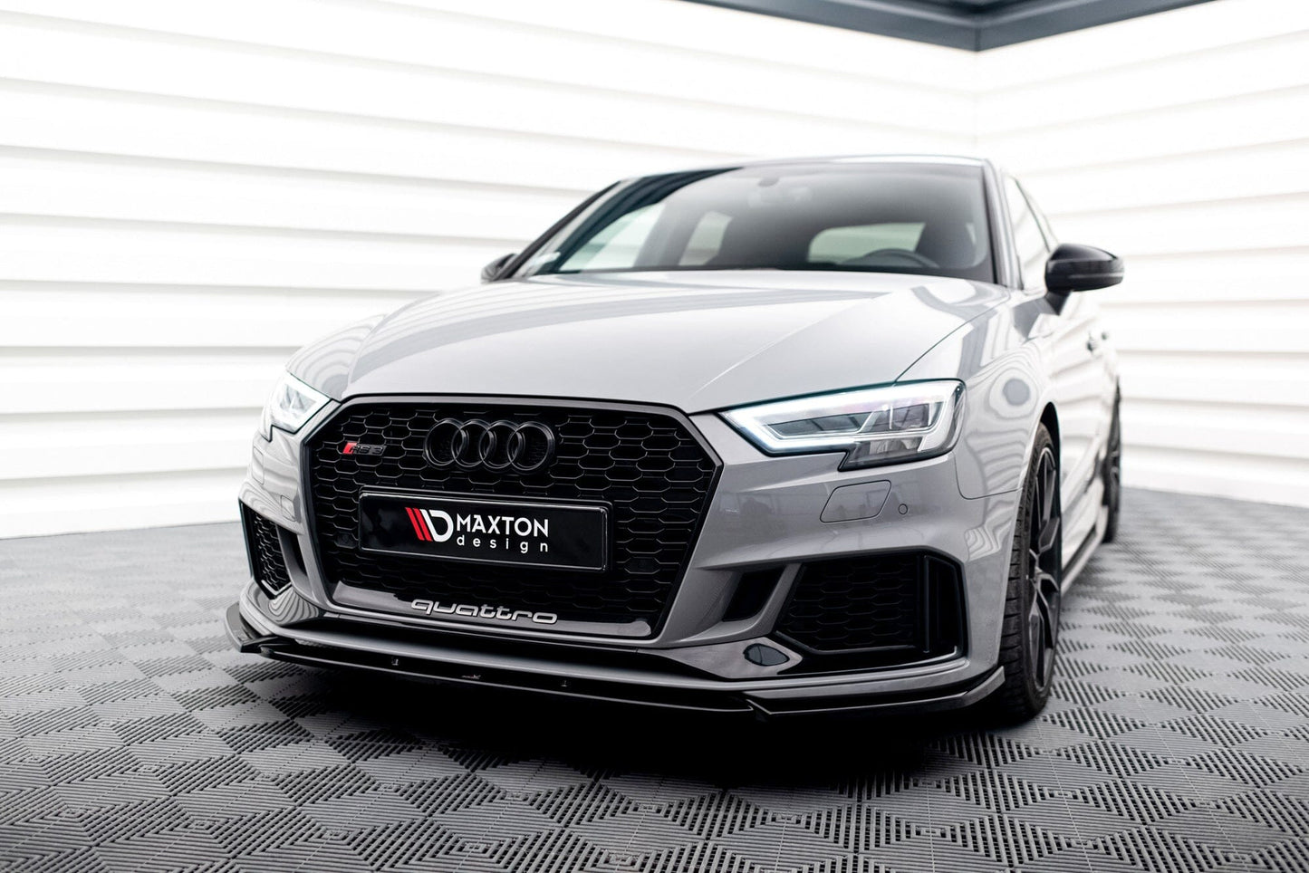 Audi RS3 8V Facelift Sportback Frontspoiler - Frontlippe V.4 Maxton Design 