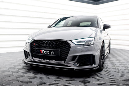 Audi RS3 8V Facelift Sportback Frontspoiler - Frontlippe V.4 Maxton Design 