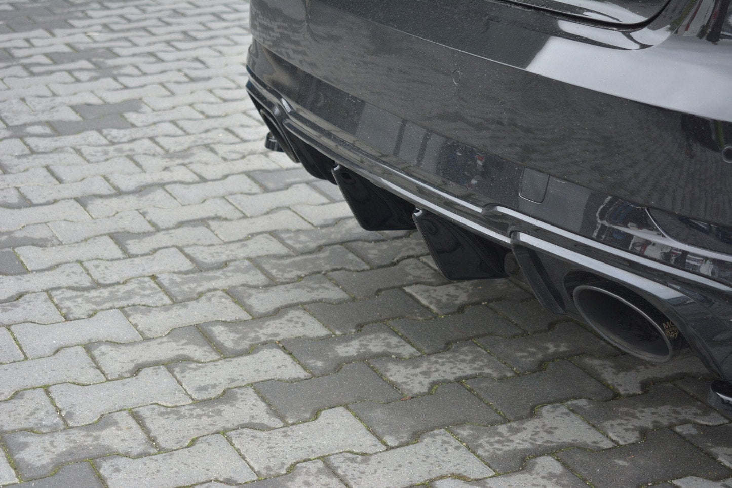 Audi RS3 8V Facelift Sportback Heck Diffusor Ansatz Maxton Design 
