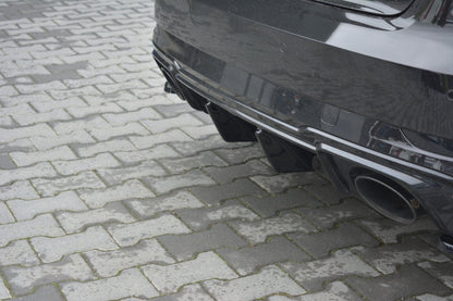 Audi RS3 8V Facelift Sportback Heck Diffusor Ansatz Maxton Design 