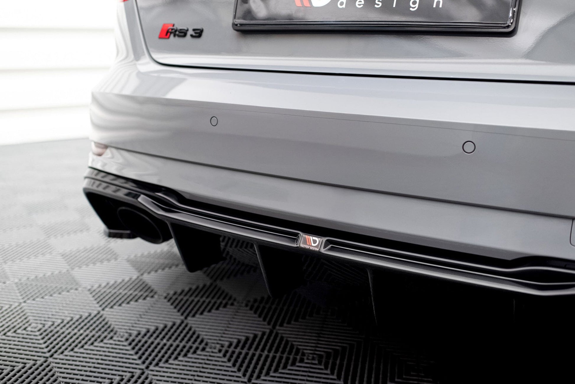 Audi RS3 8V Facelift Sportback Heck Diffusor O__O Maxton Design 