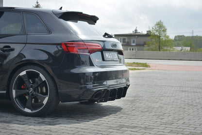 Audi RS3 8V Facelift Sportback Heckschürze V.1 Maxton Design 