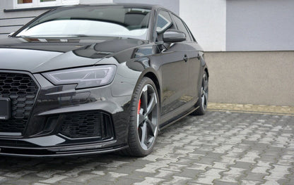 Audi RS3 8V Facelift Sportback Seitenschweller Maxton Design 