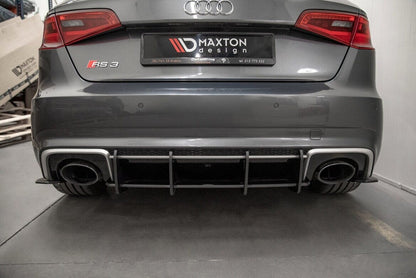 Audi RS3 8V Vorfacelift Sportback Street Pro Heckschürze V.1 Maxton Design 