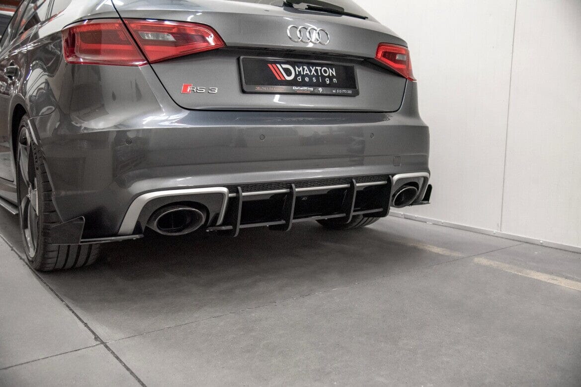 Audi RS3 8V Vorfacelift Sportback Street Pro Heckschürze V.1 Maxton Design 